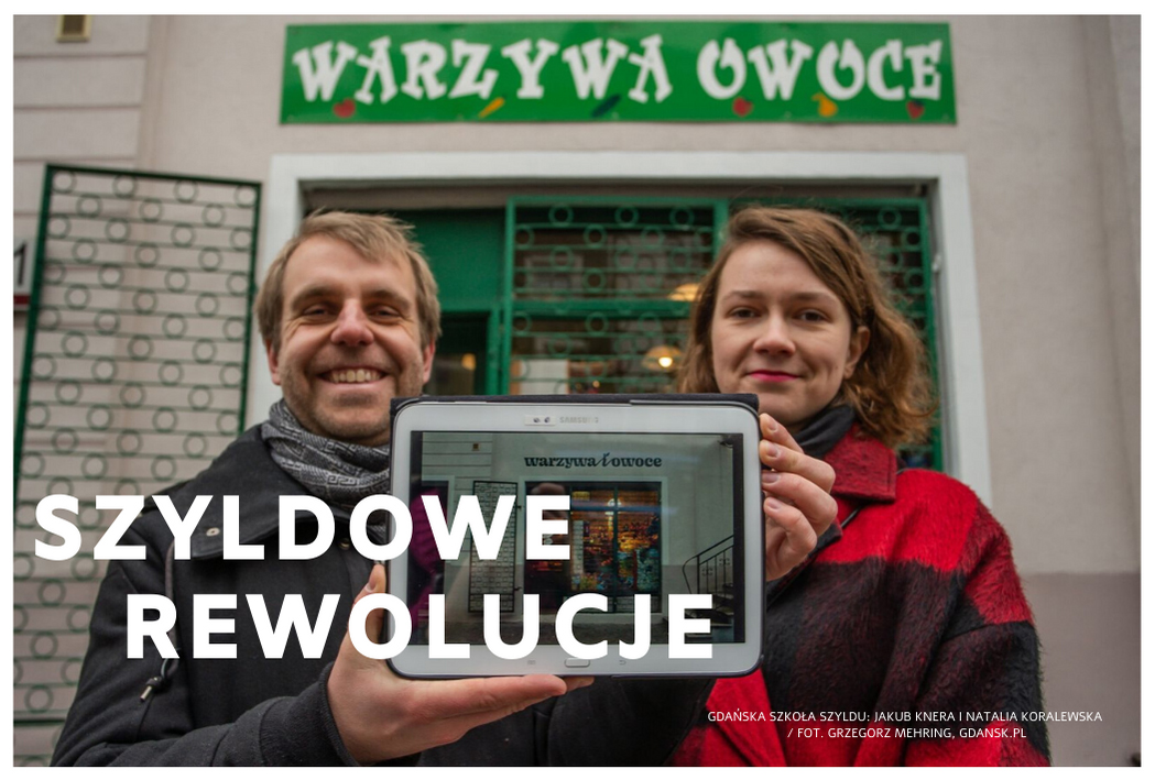 szkoła szyldu